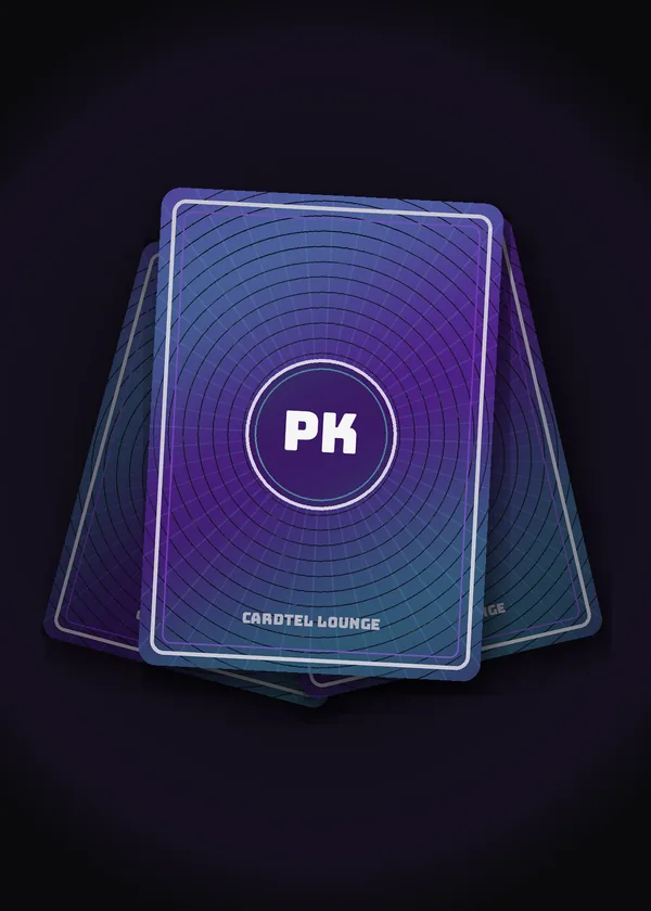 Cardtel Lounge card backs representing Pokémon